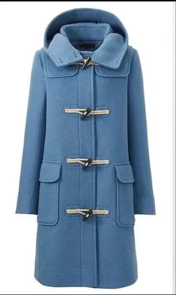 UNIQLO 울 블렌드 더플 코트 M