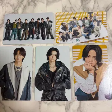 timelesz 테라니시 타쿠토 키쿠치 후마 트레이딩 카드 초회 B