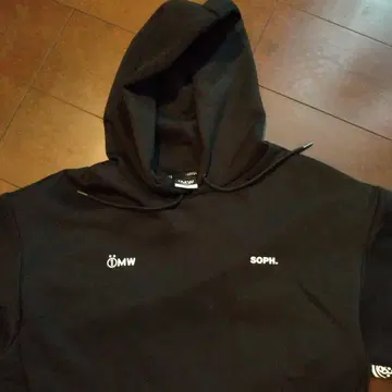 SOPH x GU 콜라보 반다나 후드티 블랙 M 오버 사이즈 1MW