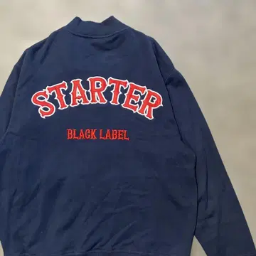 정가: 11,880엔 STARTER 코튼 바시티 자켓