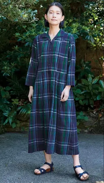 [ 써니클라우드 ] pon 님의 마드라스 체크 원피스 LL 사이즈