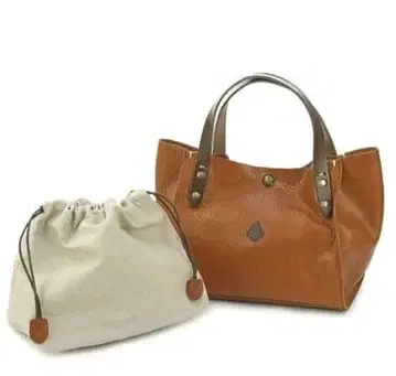 CLEDRAN 클레드란 AMO 아모 천연 가죽 토트 백 가죽 브라운