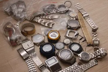 [정리정돈] 정크제품 갈라 시계 여러가지 약 850g