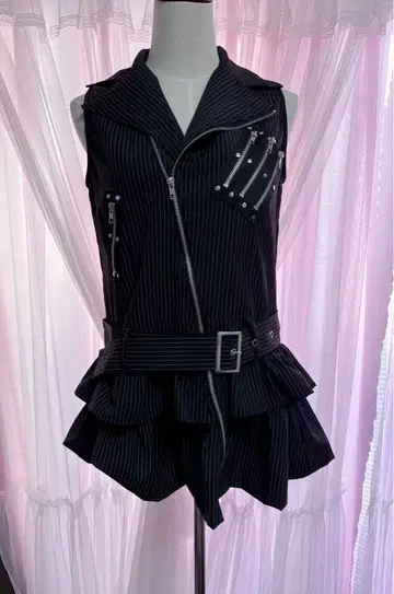 오버롤 스커트 펑크 락 y2k 하라주쿠