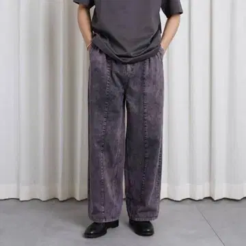 YOKE 25SS BLEACHE&OVER DYE DENIM