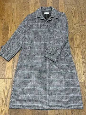 relume JOURNAL STANDARD 체크 무늬 롱 코트