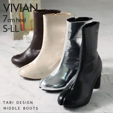 [ 새상품급 ] VIVIAN 타비 디자인 부츠 M(23.5)