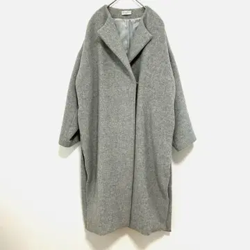 Deuxieme Classe 리버 롱 노카라 코트