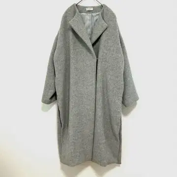 Deuxieme Classe 리버 롱 노카라 코트