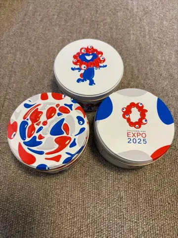 EXPO 미야쿠미야쿠 2025 컬러풀 캔 3개 세트