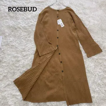 새상품! ROSEBUD 레이온 혼방 롱 가디건 Free size