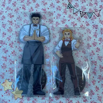 모크테일 바 양면 아크릴 스탠드