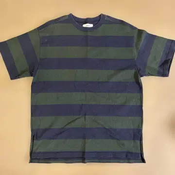 marka 그린과 네이비 스트라이프 T셔츠
