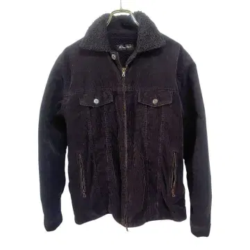 코듀로이 보아 자켓 블랙 보아 자켓 카라 부착