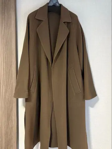 [ 새상품급/롱 코트 ] EDIFICE ( 카멜 )