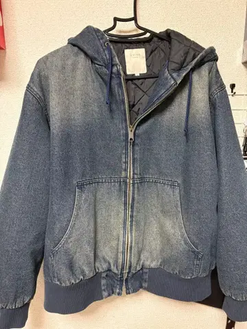 B:MING by BEAMS 후드 부착 데님 자켓 M