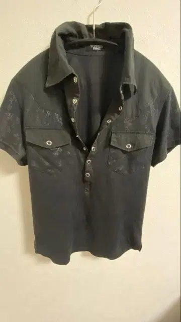 TornadoMart 꽃무늬 피케 셔츠