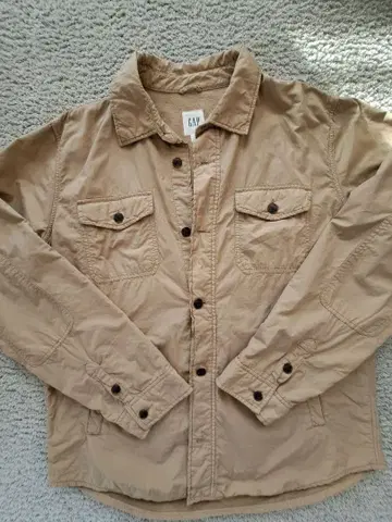 GAP 빅 커버올 셔츠 자켓 속기모