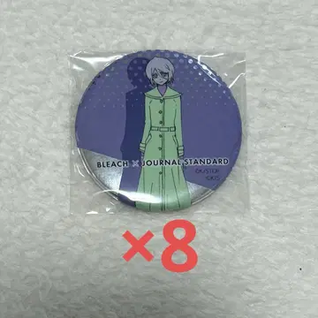 BLEACH journal standard 캔뱃지 루키아 8점