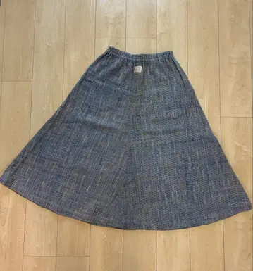 우사토의 의류 블루 계열 플레어 스커트