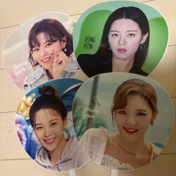 TWICE 정연 부채 세트