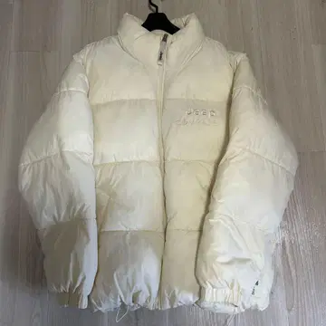 JEEP 다운 자켓 화이트