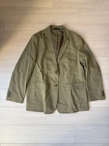 UNIQLO 테일러드 자켓 그린 XL
