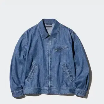 집업 블루종/데님