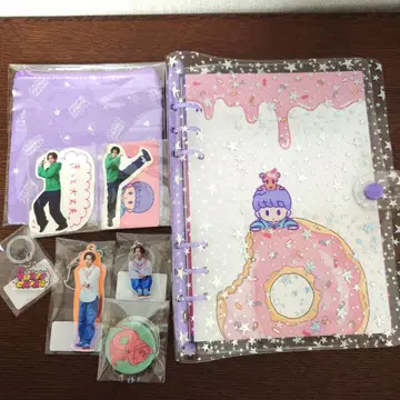 치바 유다이 프로필 북 & 캡슐 토이 7개 세트