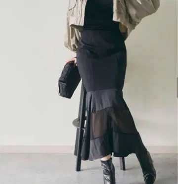 코코딜 분또 시어 캉캉 스커트 사이즈 1