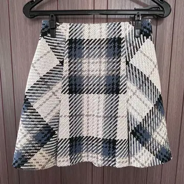 snidel 로빙 체크 미니 스커트