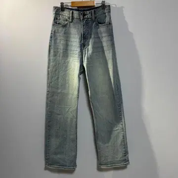 Te chichi 라이트 블루 스트레이트 데님 하이웨스트 M