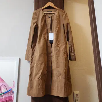 새상품 LAUTREAMONT 로트레아몽 트렌치코트 롱 38