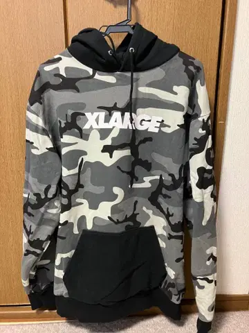 XLARGE 카모플라쥬 후드 부착 후드티 L 사이즈