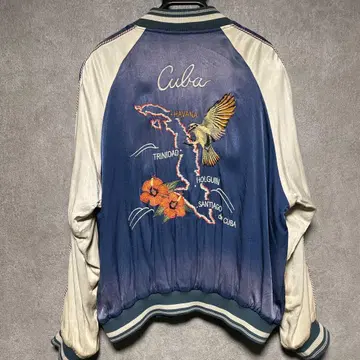 goa 스카잔 자수 자켓 하와이 쿠바 파나마 알래스카