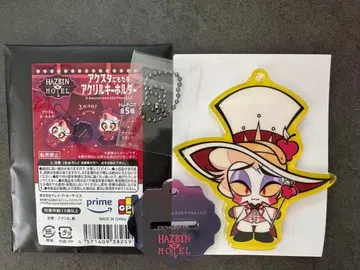 해즈빈 호텔 팝업 아크릴 스탠드 겸 아크릴 키링 루시퍼