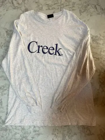 Creek 크릭 긴팔 티셔츠 XL 그레이