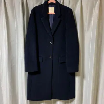 Chez toi 체스터 코트 네이비