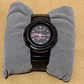 Baby-G 손목시계 블랙/핑크