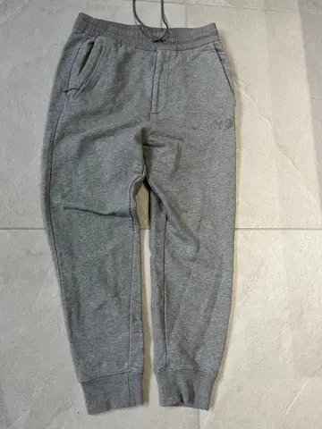Y-3 그레이 조거 팬츠