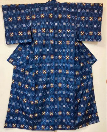 미사용 순수 실크  기모노 (이중 기모노) 완성품