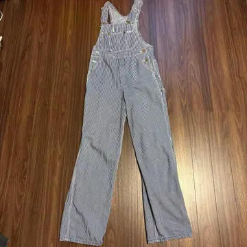 Lee 스트라이프 데님 오버롤