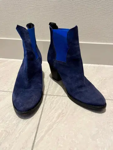 FABIO RUSCONI 숏부츠 다크 블루