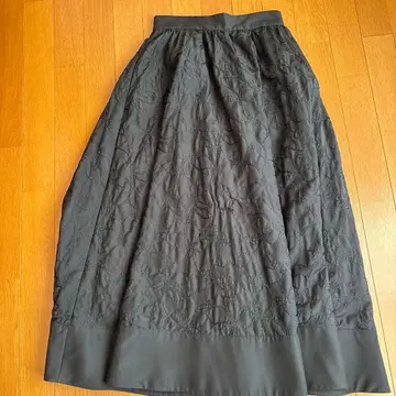 바디 드레싱 스커트 블랙