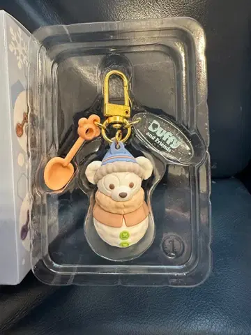 더피 시크릿 오브 스노위데이 눈사람 키체인