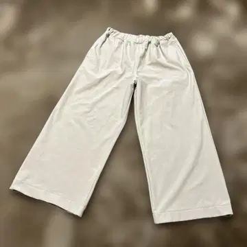 prit 베이지 와이드 팬츠