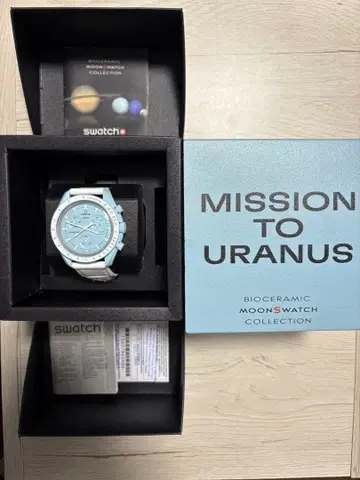 SWATCH MISSION TO URANUS 손목시계
