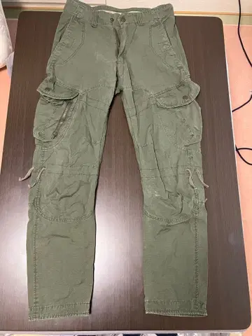 55DSL 카고 팬츠 올리브 그린