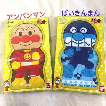 [ 새상품 ] 호빵맨 마스코트 드레스 타월 루프 포함 2개 세트