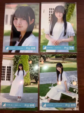 히나타자카46 가타야마 사키 브로마이드 공중 자동차 MV 의상